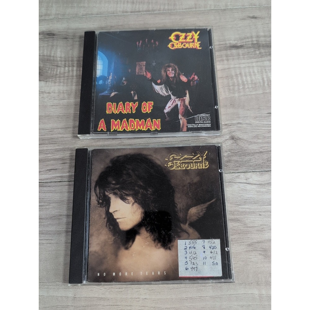 Diary of a Madman by Ozzy Osbourne (CD 1990 Jet) ZK 37492